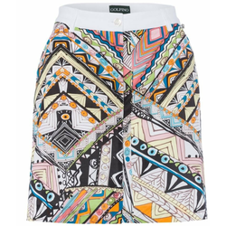 Golfino Tribal Print Skort Medium 100 42