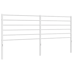 Metalno zamjensko uzglavlje bijelo 200 cm