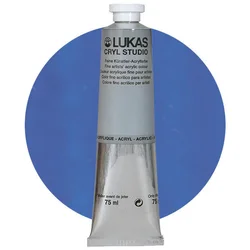 Lukas Cryl Studio Akrilna barva Fluorescent Blue 75 ml 1 kos
