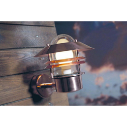 Nordlux - Spoljašnja zidna lampa BLOKHUS 1xE27/60W/230V IP54 bakrena
