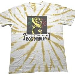 Bob Marley 77 (Wash Collection) White M Majica
