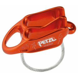 Petzl zavora Reverso, rdeča