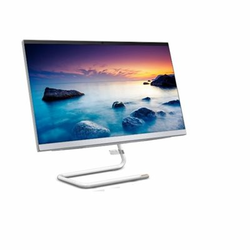 Računalo AiO LENOVO IdeaCentre A340 F0E60034RI / Quad Core i3 8100T, DVDRW, 8GB, 512GB SSD, HD Graphics, 24 FHD, tipkovnica, miš, DOS, bijelo