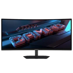 Gigabyte Monitor G34WQC2 WQHD Curved, 200Hz, 34, Crni