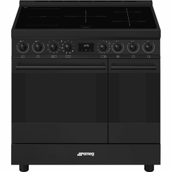 SMEG prosto stoječ štedilnik C92IPN2 črna mat