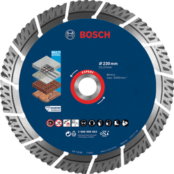 Bosch EXPERT MultiMaterial dijamantska rezna ploča od 230x22,23x2,4x15 mm 2608900663