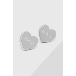 Guess Ujemajoči jekleni uhani Srce JUBE02171JWRHT/U