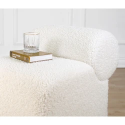 Atelier del Sofa Tabure 45x56x60cm, Belo