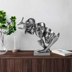 Aberto Design Dekorativna figura Yak-034-A, 36x33x10 cm