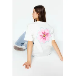 Trendyol Milla Ženska majica TWOSS23TS00374, Bela