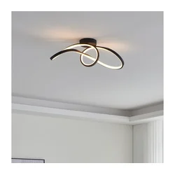 Eglo 901158-LED RGBW prigušiva plafonska svetiljka CALAROSSA-Z LED/22W/230V crna