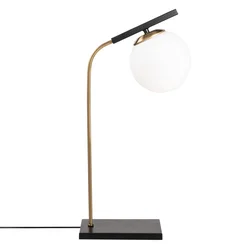 Opviq Yildiz 4021 Stona lampa, Bronzano-Crna