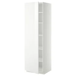 METOD Visoki element s policama, bela/Ringhult bela, 60x60x200 cm