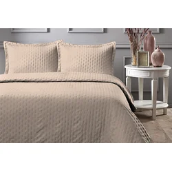 Dekordom prekrivač trattino 160x220 - beige ( 024482 )