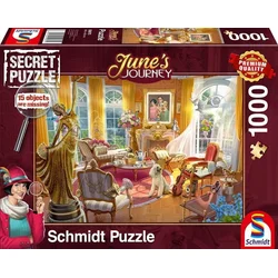 Schmidt Secret puzzle Junes Journey: Salon posestva orhidej 1000 kosov