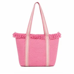 Plažna torba LS Collection - roza
