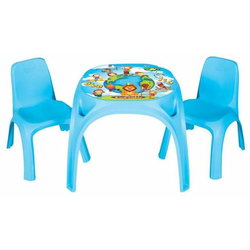 Dječji stol sa stolicama Pilsan King – Plavi