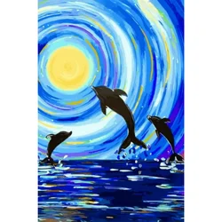 Slika po brojevima Mašta o moru, 20x30 cm