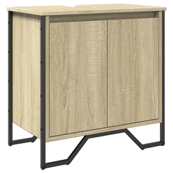 Ormarić za umivaonik boja hrasta 60x35x60 cm konstruirano drvo