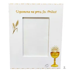 Personalizirani okviri za Prvu sv. Pričest za djevojčice  – Učinite uspomene nezaboravnima - 2. - 15166