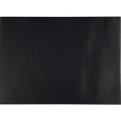 APS usnjen pogrinjek 45x33 cm, črn
