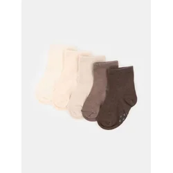 Sinsay - Protivklizne pamučne čarape 5 pack - šareno