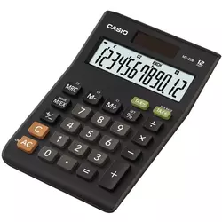 CASIO MS 20B  Kalkulator stoni, Crna