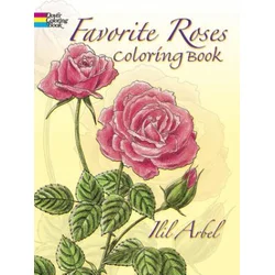 Favorite Roses Coloring Book