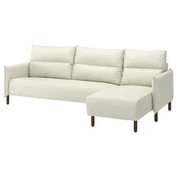 MANNARP Sofa 4-sed i lenjivac, Gunnared bež