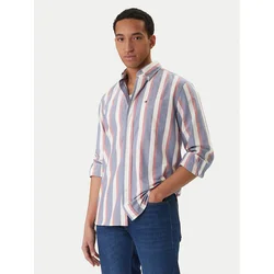 Tommy Hilfiger Srajca Heritage MW0MW41695 Vijolična Regular Fit