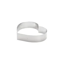 Cutter mold for biscuits, heart-shape 16 cm - de Buyer brand