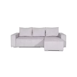Grantex Line Ugaona garnitura Lena SVL, 130x190cm, Svetlosiva