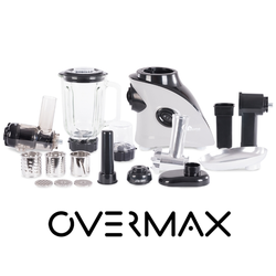 Overmax Home MultiDo 6u1 kuhinjski robot za kobasice, meso, sokovnik - sivi