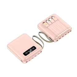 Power Bank Fast Charger 10000 mAh DC5V/2.1A, Roze
