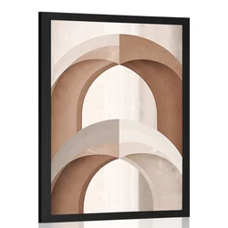 Plakat abstraktne oblike No12 - 60x90 no frame