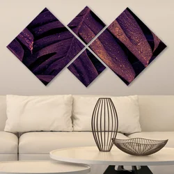 Wallity Slika 4MDF2310839, 60x115 cm, 4 dela