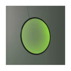 Artemide 1993330APP - LED RGBW prigušiva luster na sajli DISCOVERY LED/59W/230V crna
