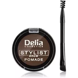 Pomada za Obrve u Tamno Braon Boji DELIA | Puder Obrve | Kozmo Shop Online
