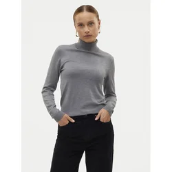 VERO MODA Pulover VMIris  temno siva