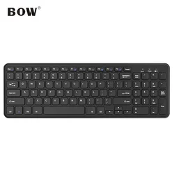 B.O.W Tastatura, Bežična, Crna