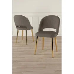 Hanah Home Set stolica Pane, 85x59x146 cm, 6 komada, Smeđe
