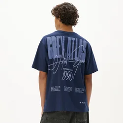 Cropp - Majica kratkih rukava s natpisom - navy