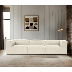 ATELIER DEL SOFA Sofa trosed Fora 3 Ecru