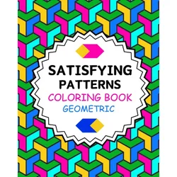 Satisfying Patterns Coloring Book Geometric