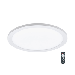 Eglo Sarsina-a panel led, 14w, prečnik 300, sa daljinskim dimabilna, alu/bela