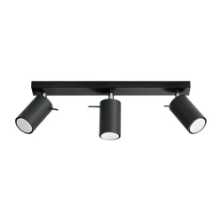 Brilagi - LED spot svetlo ASMUS 3xGU10/7W/230V crna