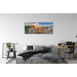tulup.si Slika na platnu Španija bridge sunset 140x70 cm