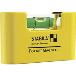 Stabila Mini Libela od umjetne mase Stabila Pocket Magnetic s iznimno jakim magnetom