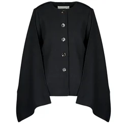 Vero Moda VMUNALAURA WOOL BLEND Črna
