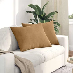 Jastučići za sofu 2 pcs Smeđa 70 x 50 cm Kordura tekstil